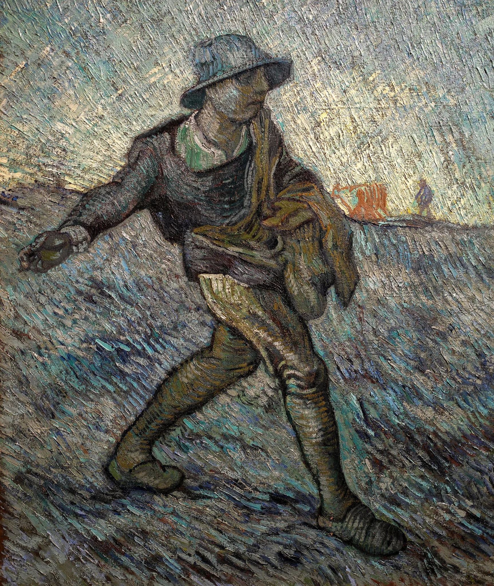 The Sower (after Millet), detail