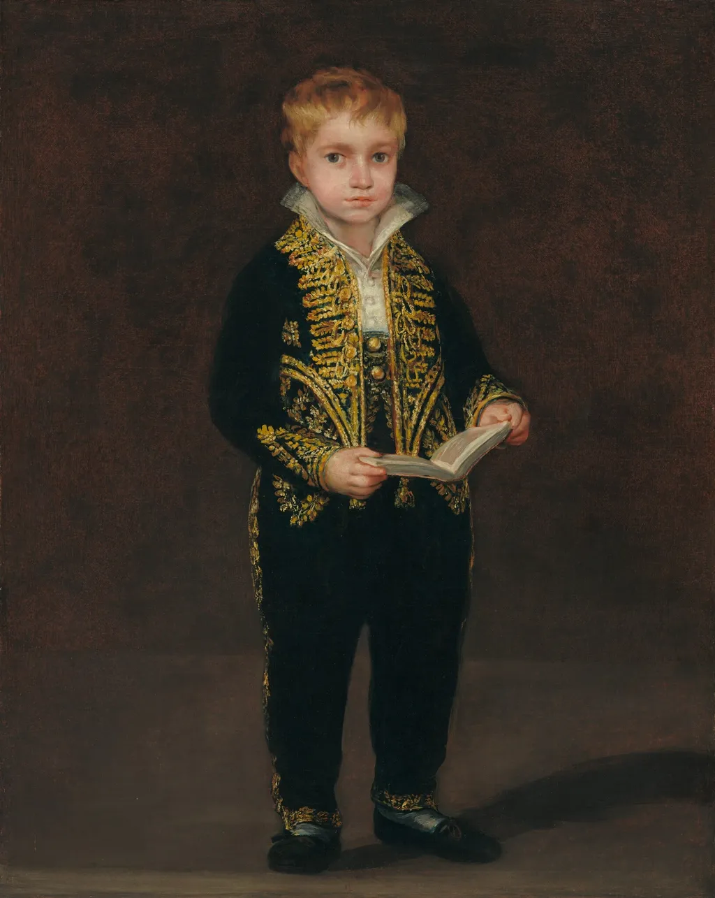 Victor Guye, by Francisco Goya, oil, 1810