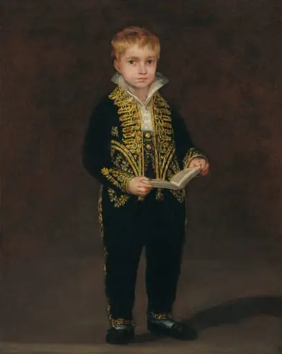 Victor Guye, by Francisco Goya, oil, 1810