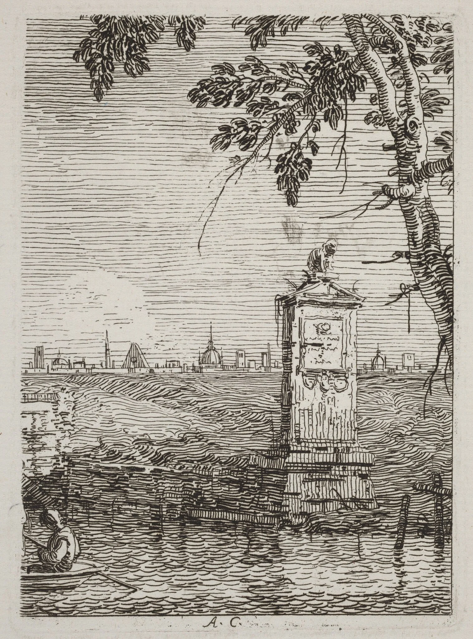 The Little Monument [left], detail