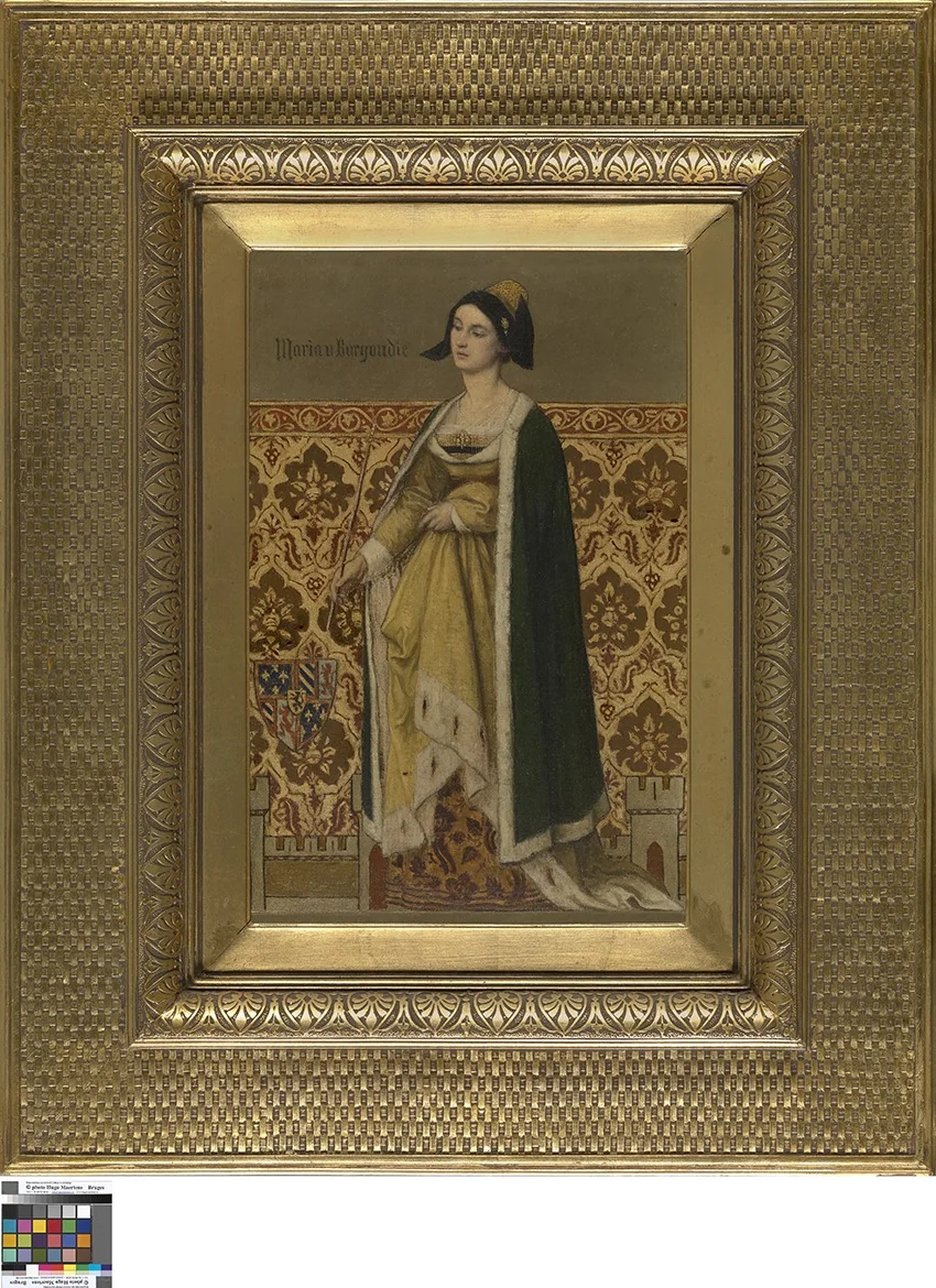 Mary of Burgundy, detail