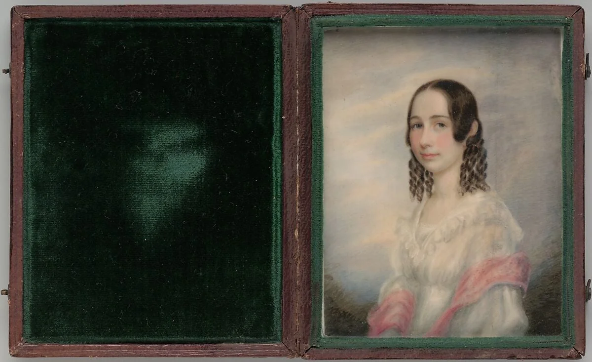 Mrs. Christopher Grant Perry (Frances Sargeant), detail