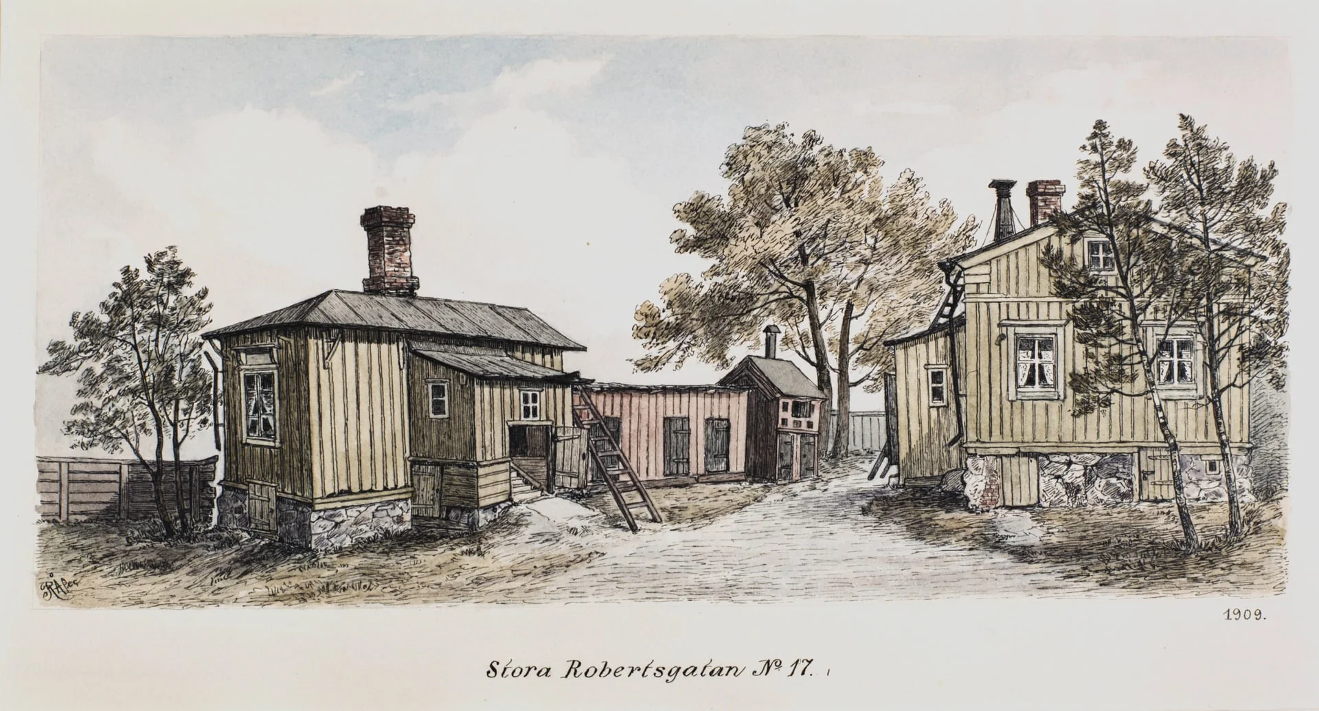 Iso Roobertinkatu 17, detail