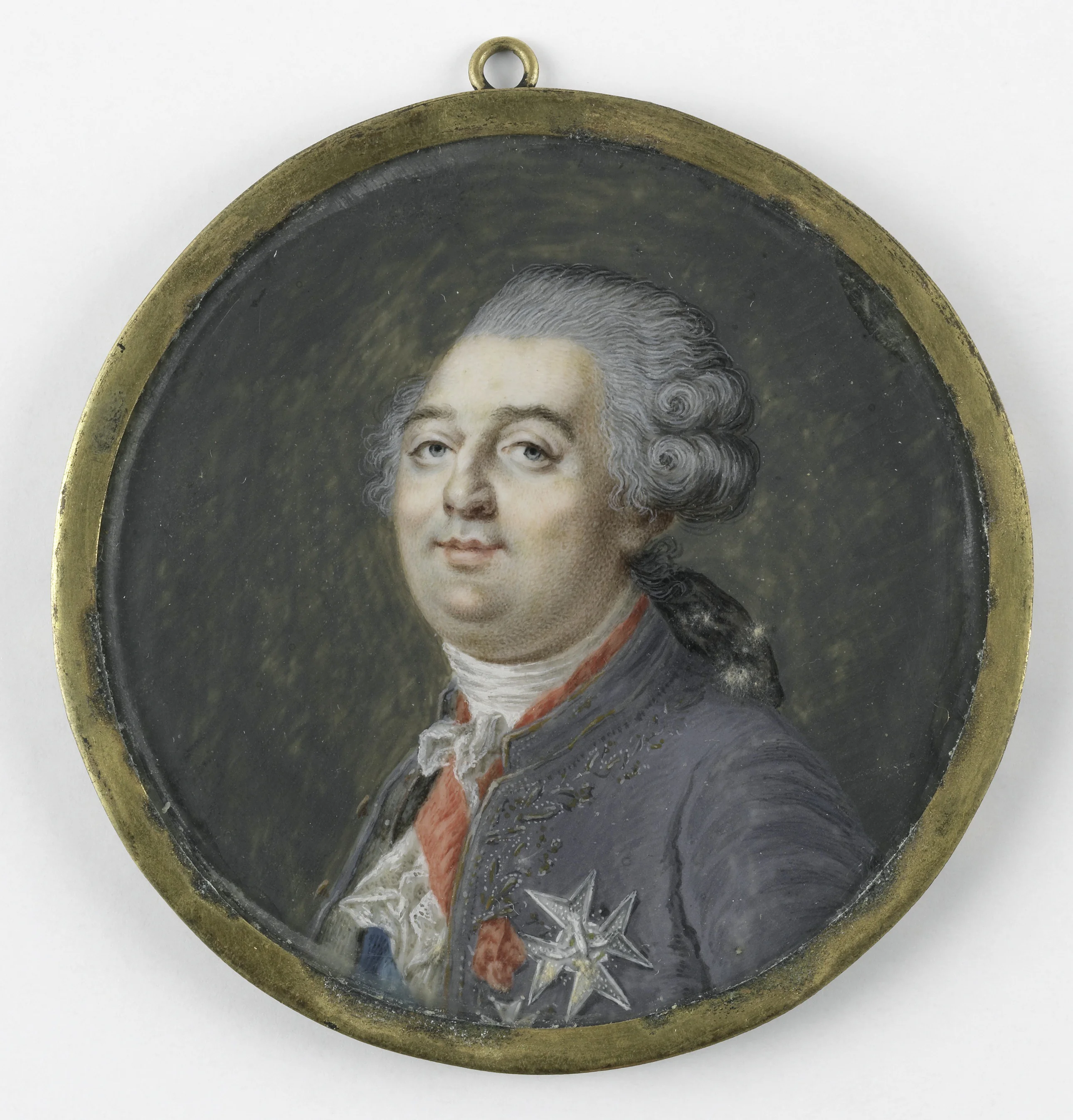 Portrait of Louis XVI de Bourbon (1754-1793), detail