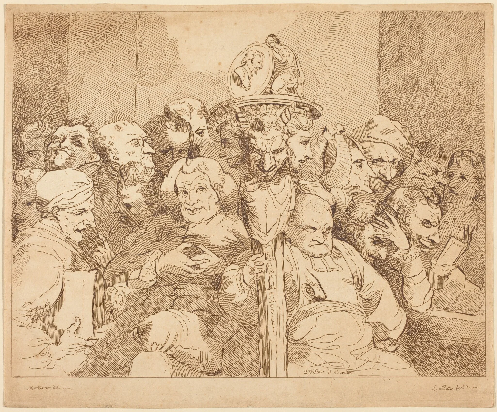 A Fellow of Maudlin, detail
