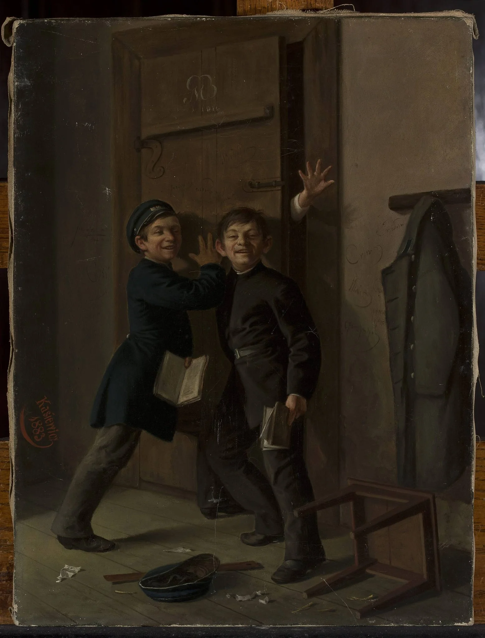 Students’ pranks, detail