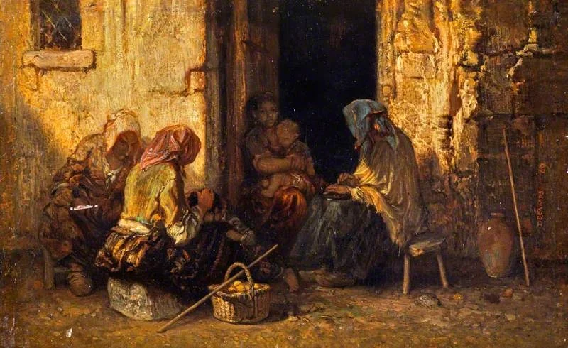 The Beggars, detail