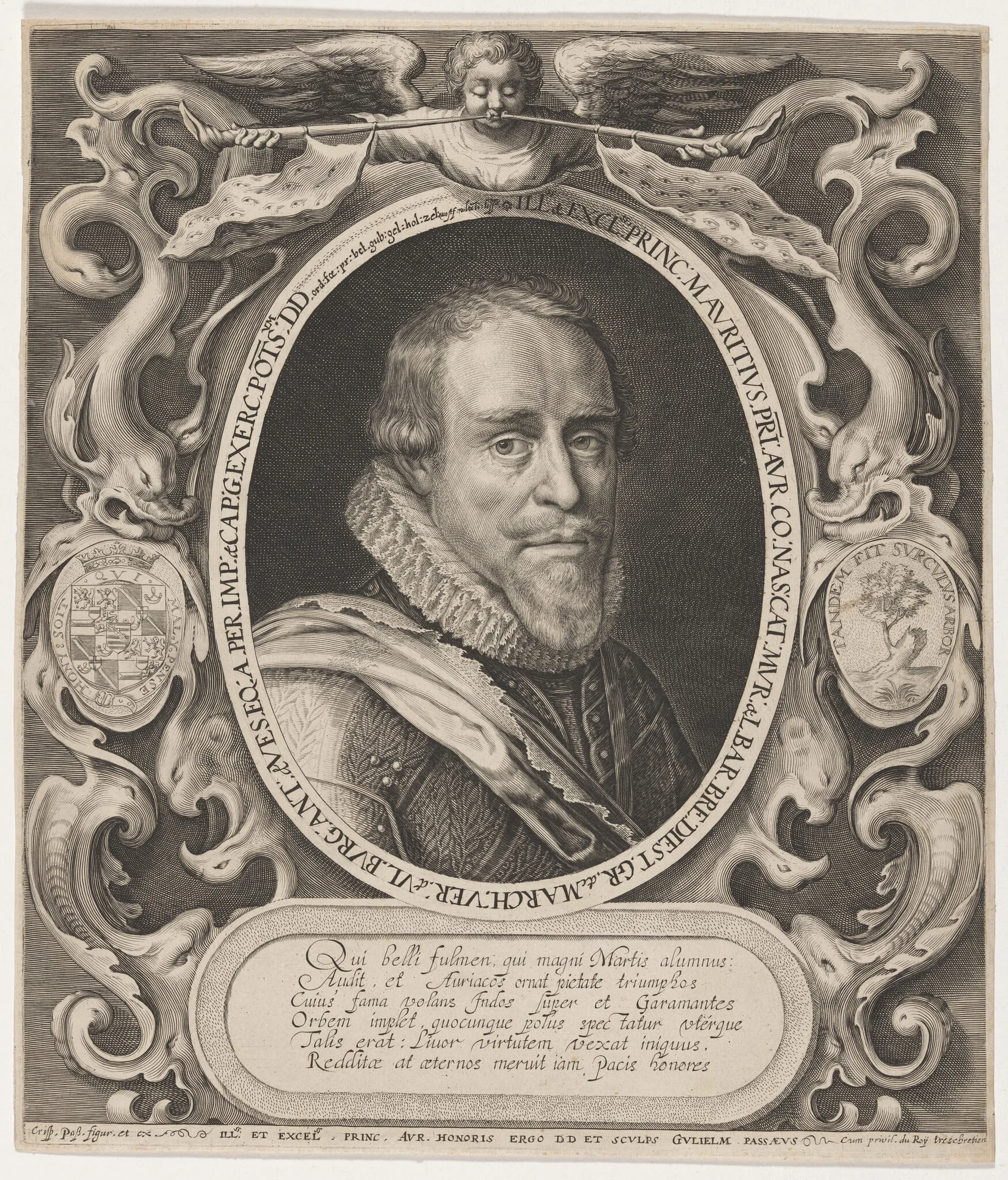 Maurice of Nassau, Prince of Orange, detail