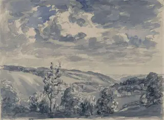 Stroud, Gloucestershire, by Philip Wilson Steer, watercolor