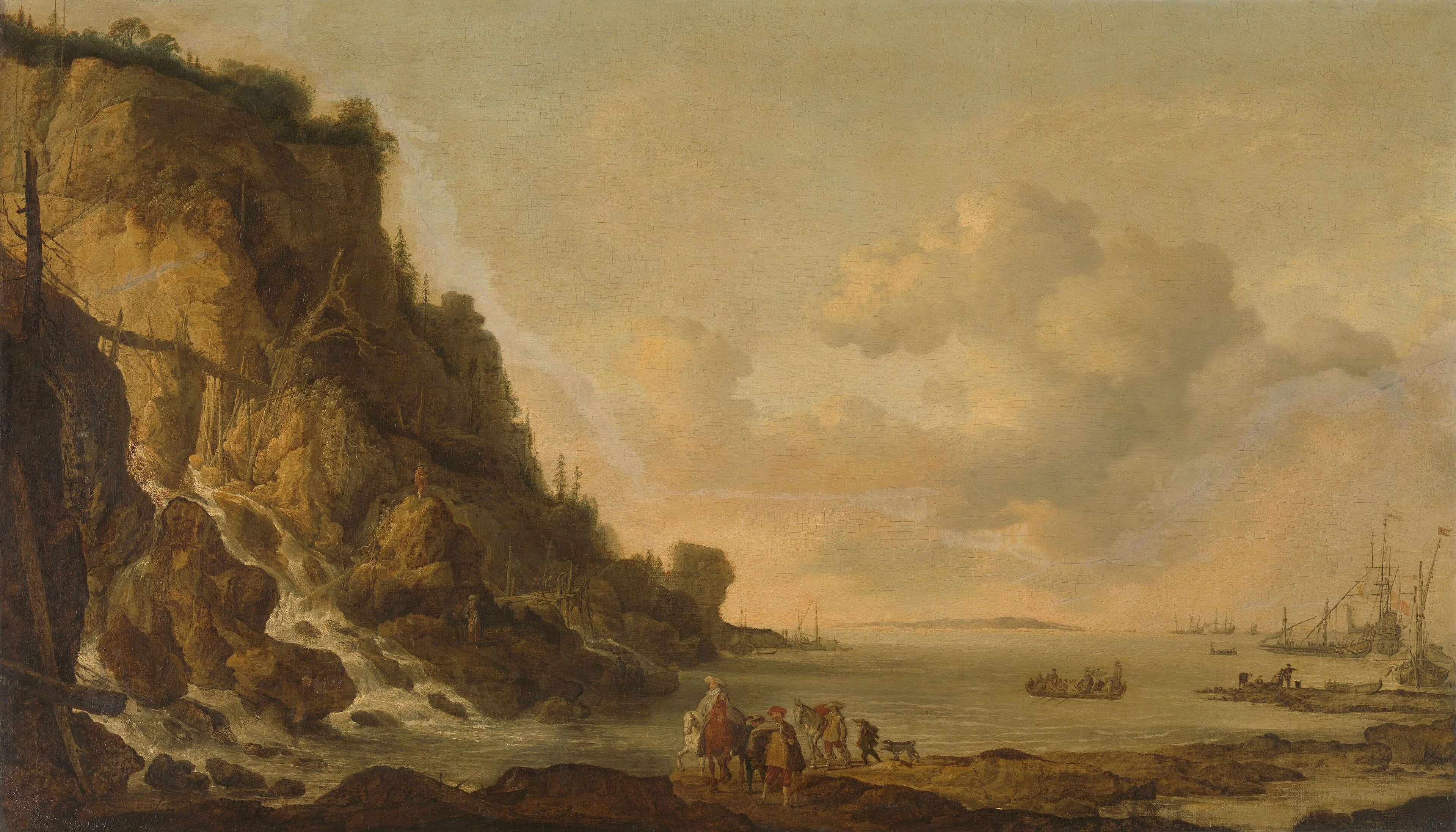 Rocky coast, detail