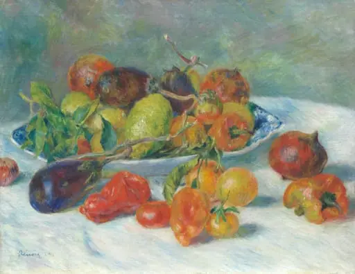 Fruits of the Midi, by Auguste Renoir, oil, 1881