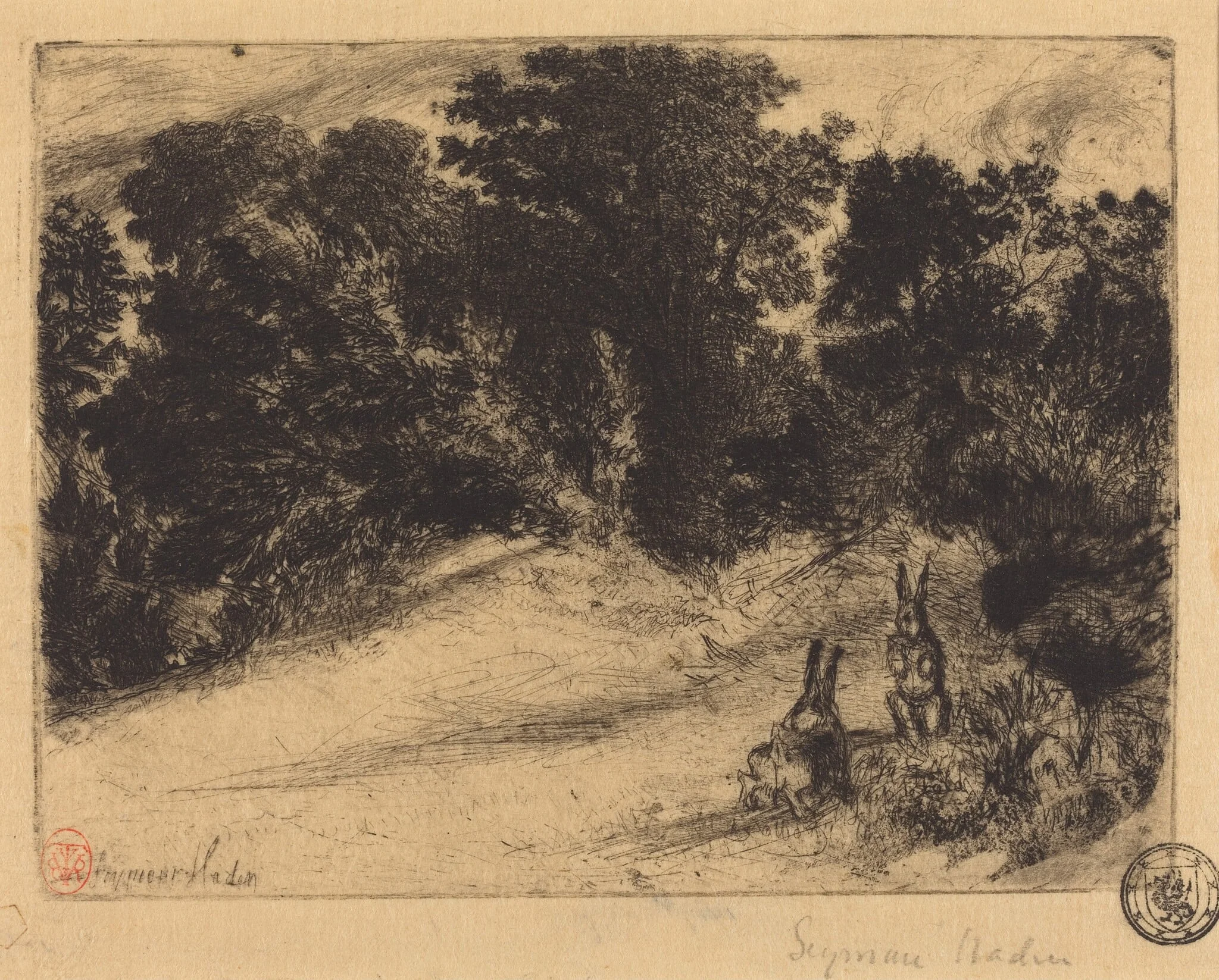 Combe Bottom, detail