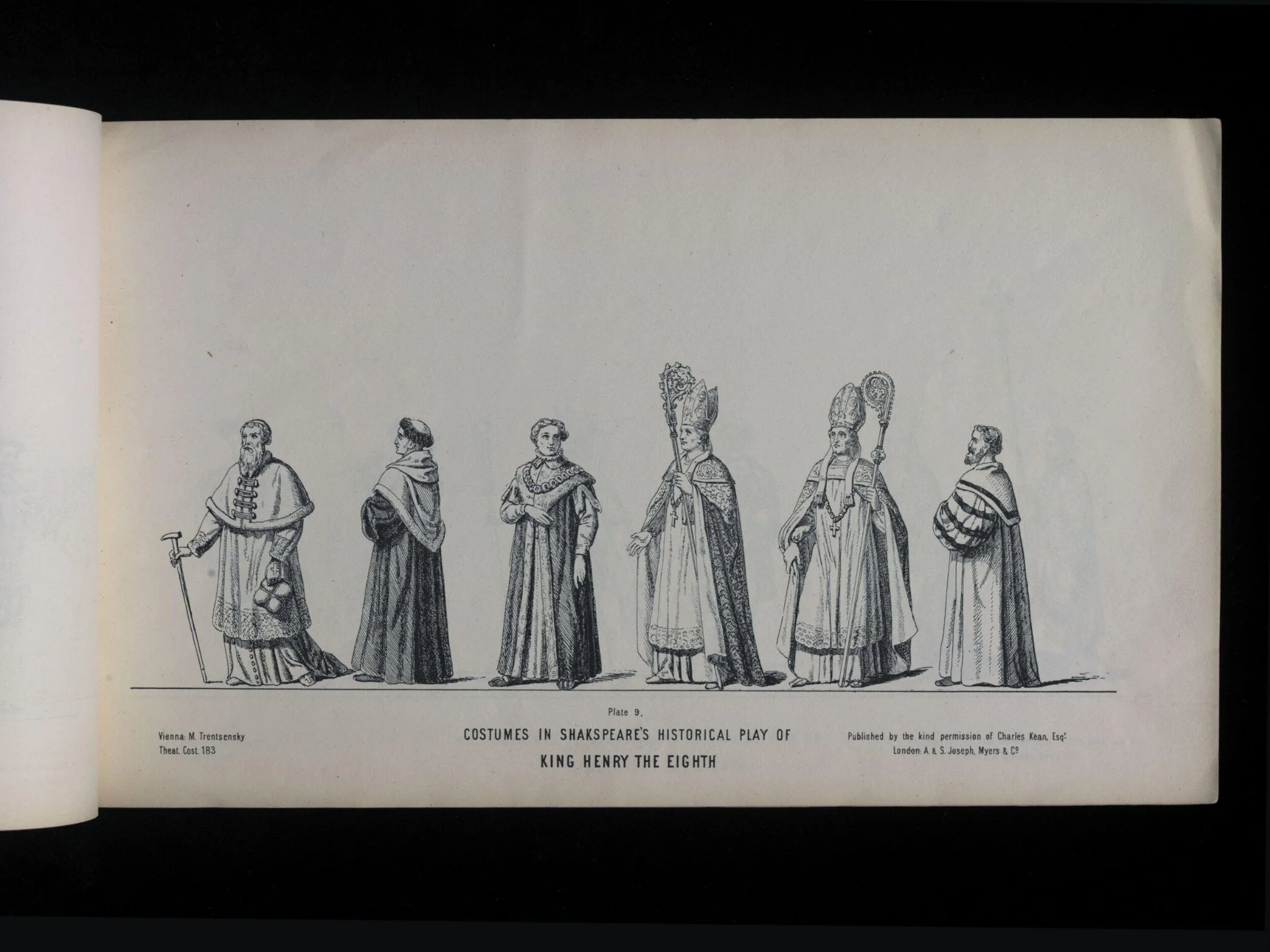 H Beard Print Collection, detail