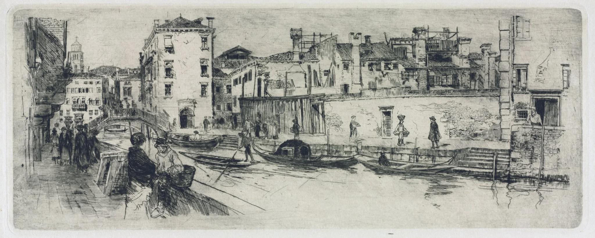 San Trovasso Canal, Venice, detail