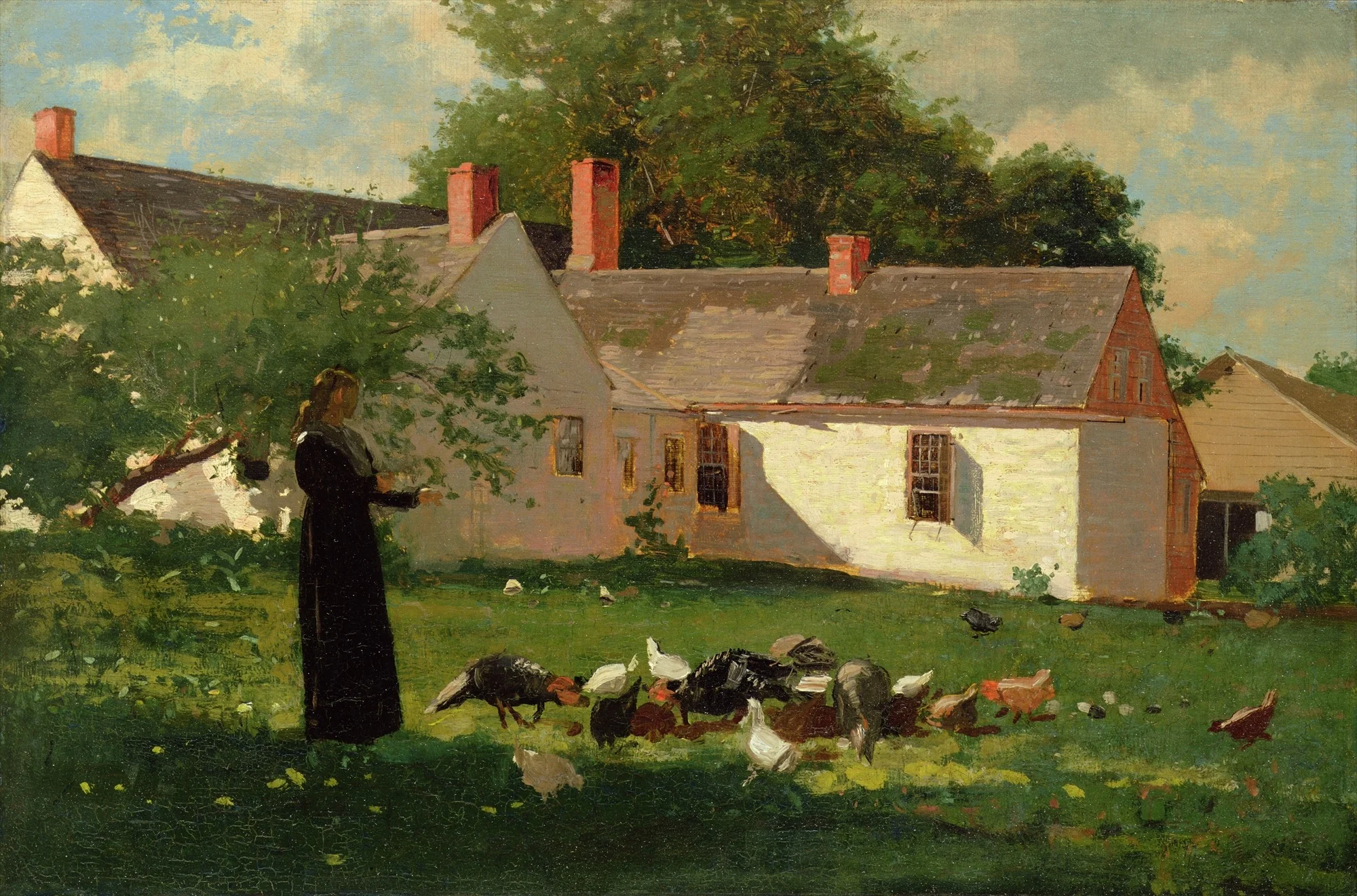 Farmyard Scene, detail