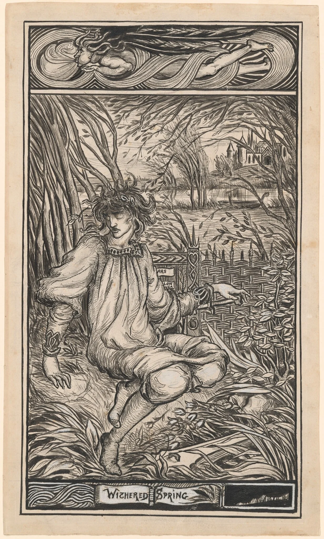 Withered Spring, detail