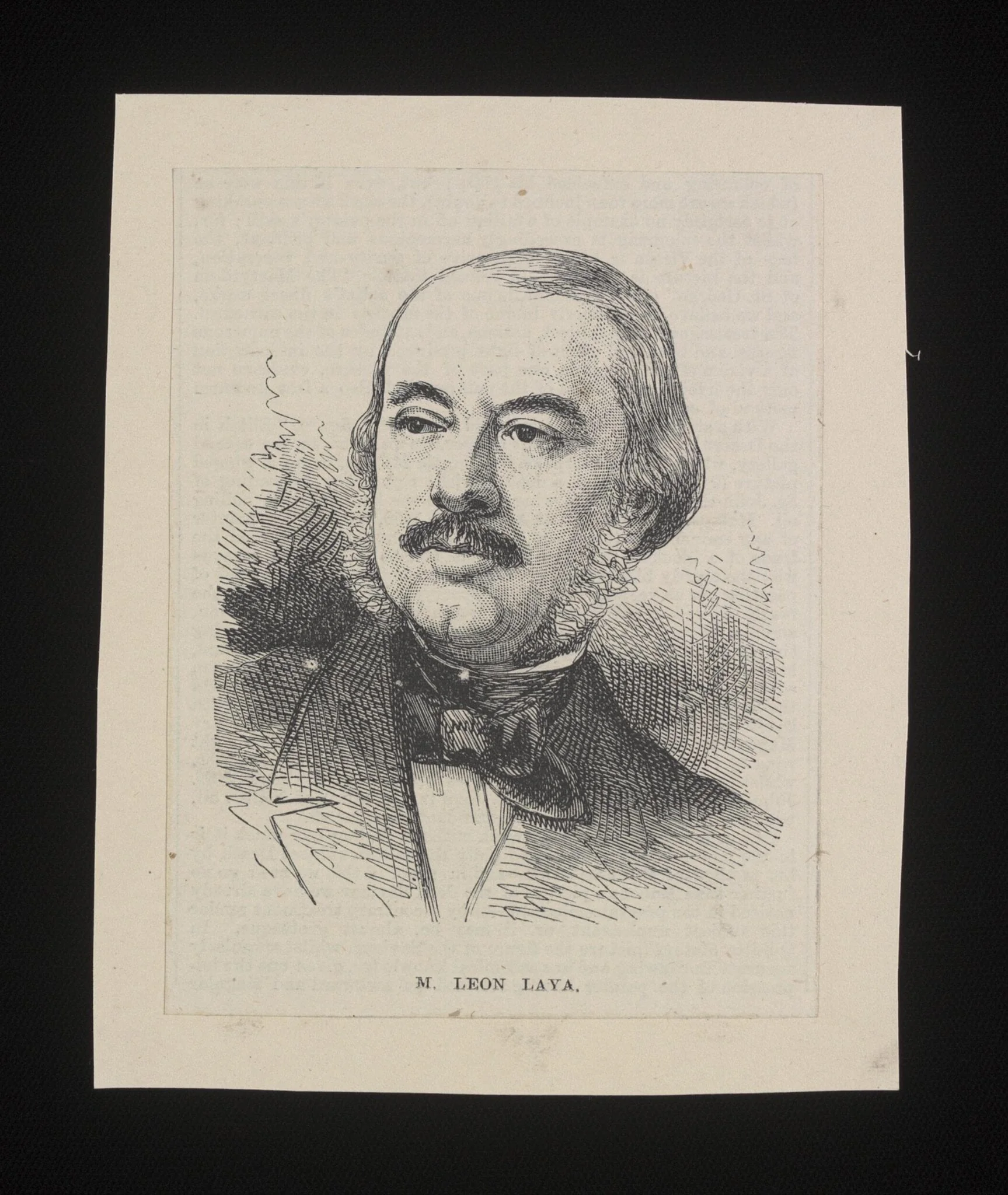 M. Leon Laya, detail