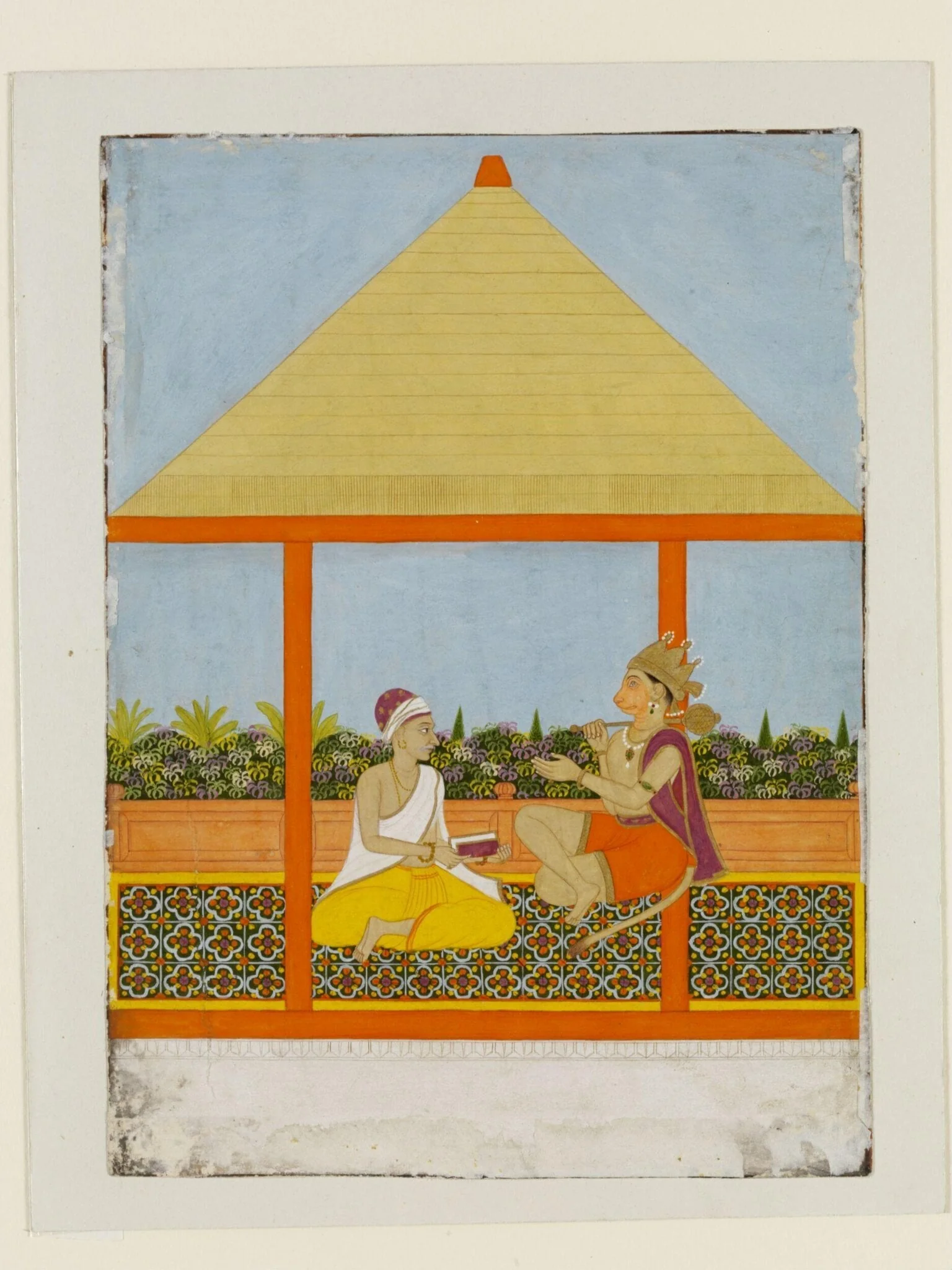 Hanuman, detail