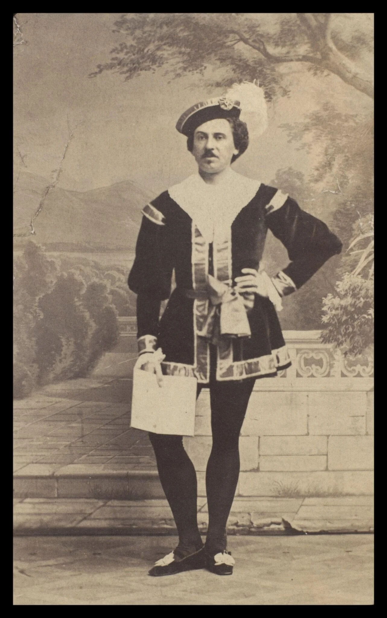 Guy Little Theatrical Photograph, detail
