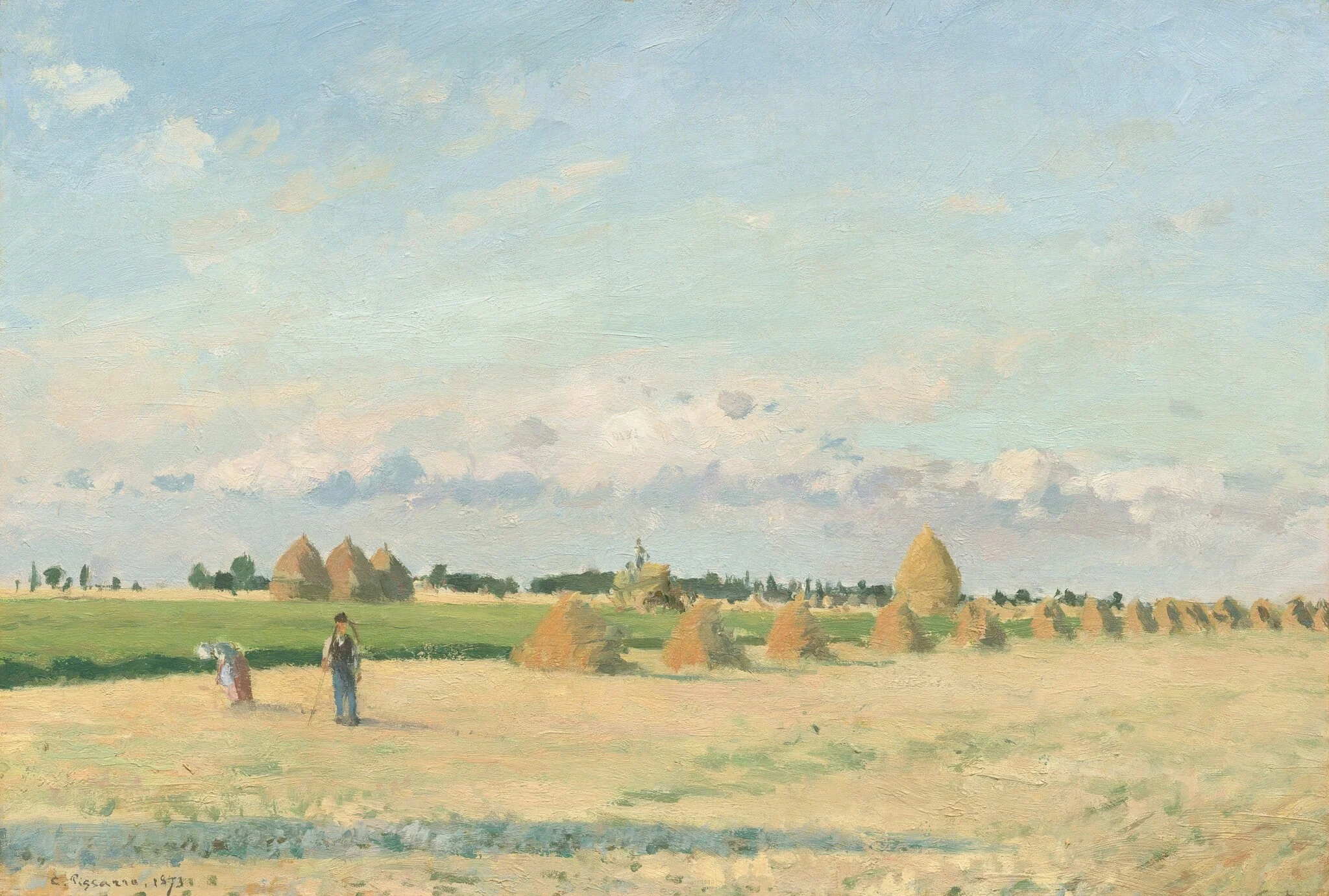 Landscape, Ile-de-France, detail