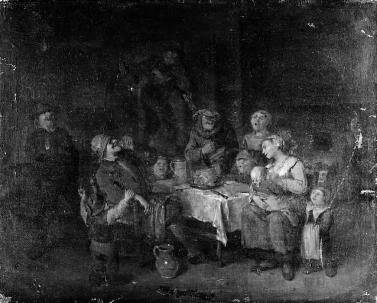 Peasants Merry-Making, by Egbert van Heemskerck