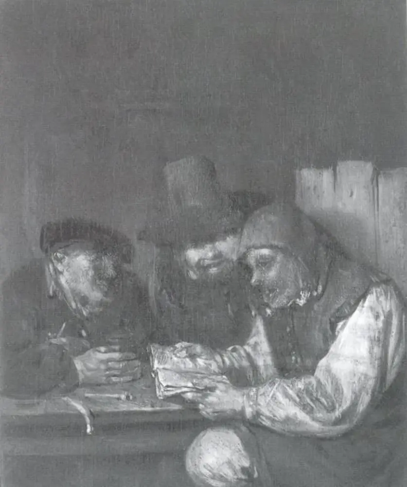 Peasants Singing at an Inn, by Egbert van Heemskerck