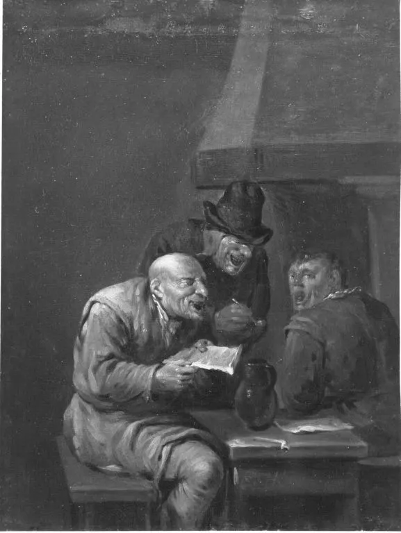 Das Gesicht, by Egbert van Heemskerck II, unspecified, 1669