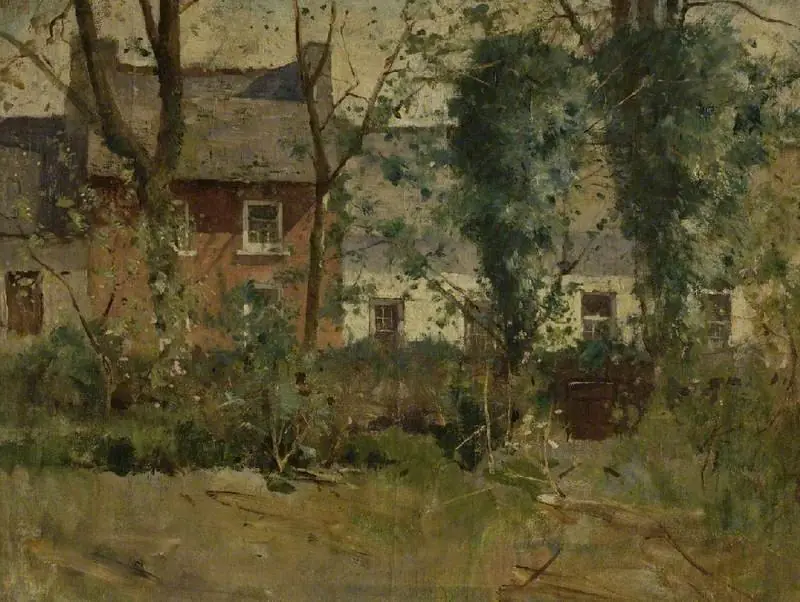 The Mall from Malmaison, Castletownshend, c. 1900, by Egerton Coghill