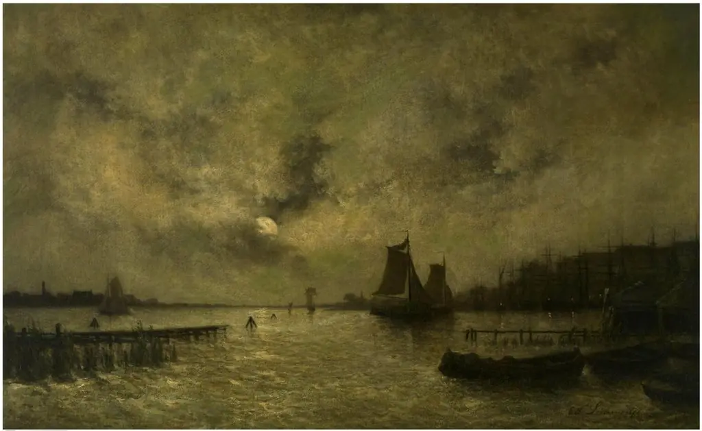 Seascape, by Egide François Leemans