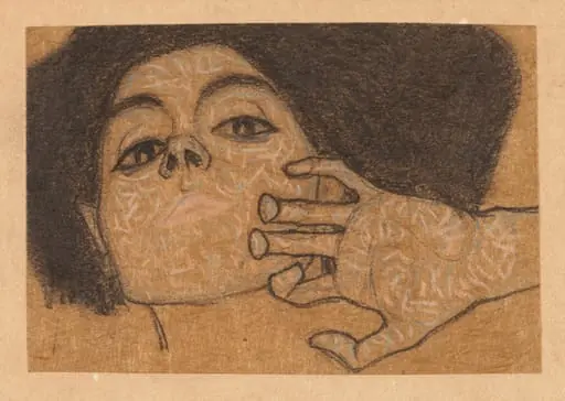 Head of a Woman, by Egon Schiele