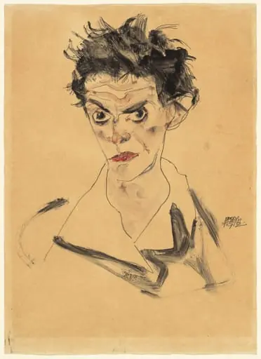 Self-Portrait, by Egon Schiele