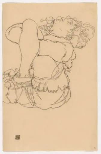 Untitled, by Egon Schiele
