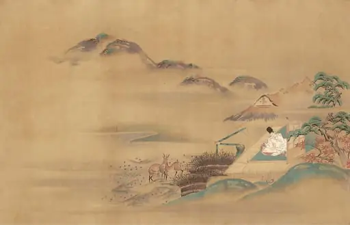 石山師香筆  源氏物語八景    絵巻|Eight Views from The Tale of Genji
