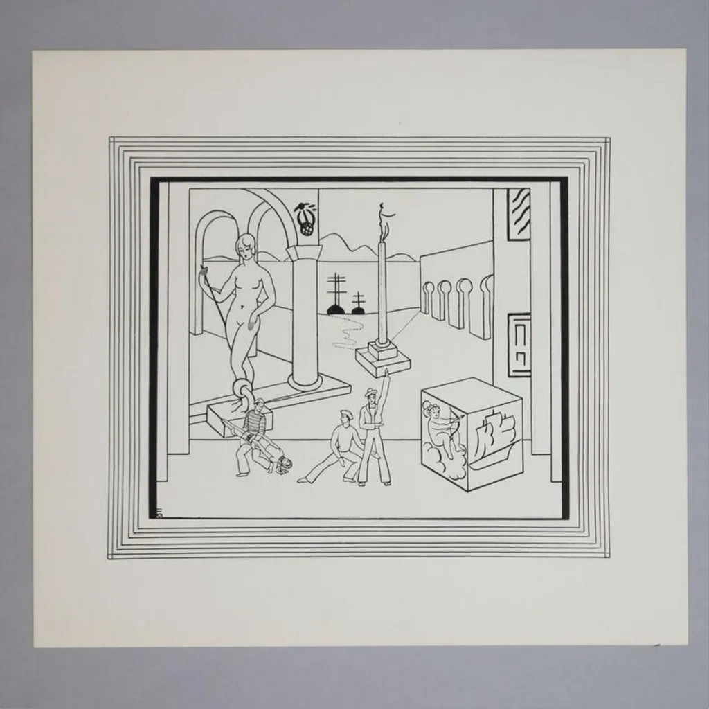 Print, by Eileen Mayo, 1924