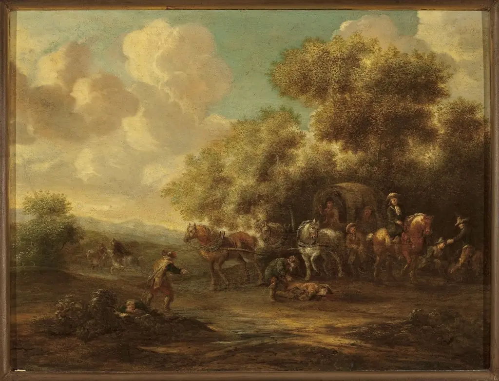 Assault on travellers, by Eise Aetes Ruytenbach