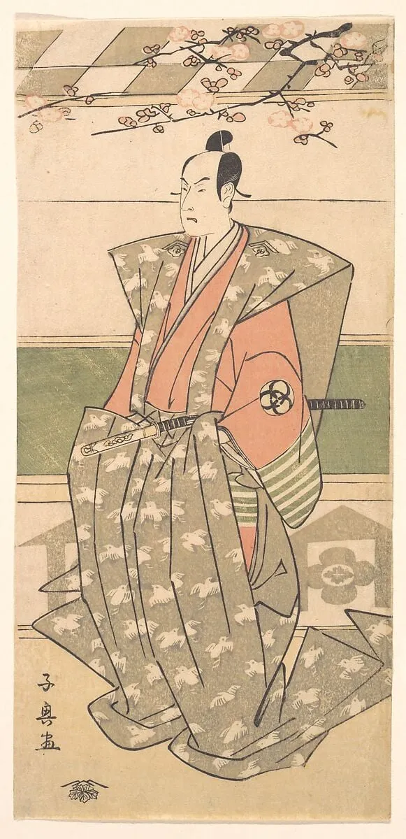Untitled, by Eishōsai Chōki, ink, 1770