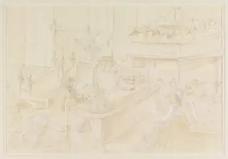 Eisteddfod at Adfa Chapel, Montgomeryshire