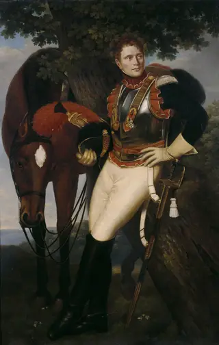 El coracero Jean Baptiste Poret-Dulongval