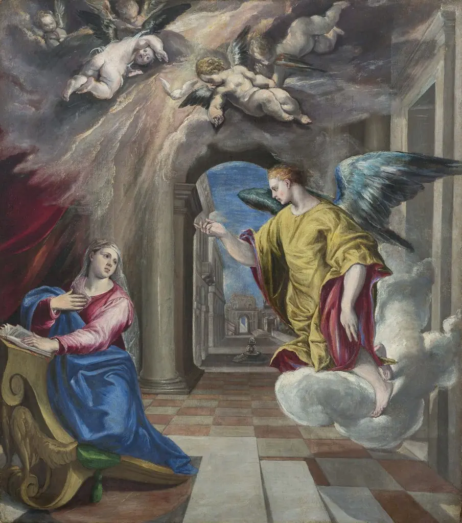 Annunciation, by El Greco
