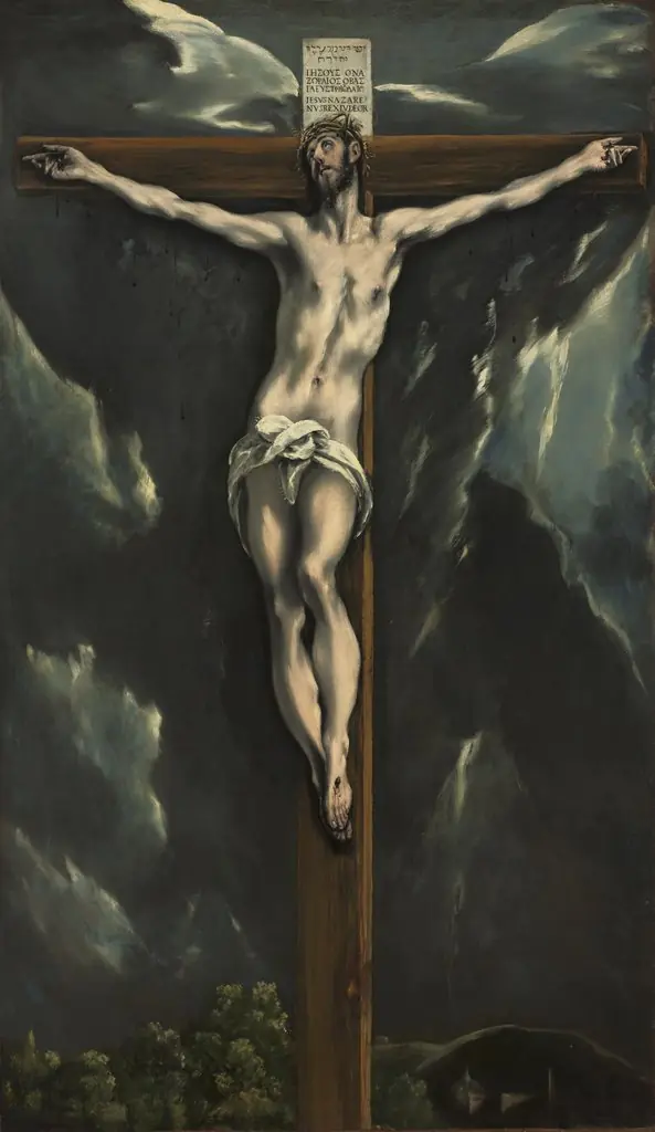 Christ on the Cross, by El Greco