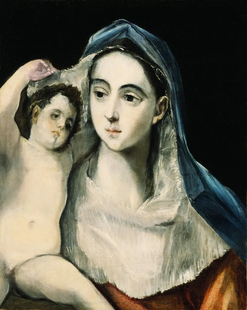Madonna and Child, by El Greco