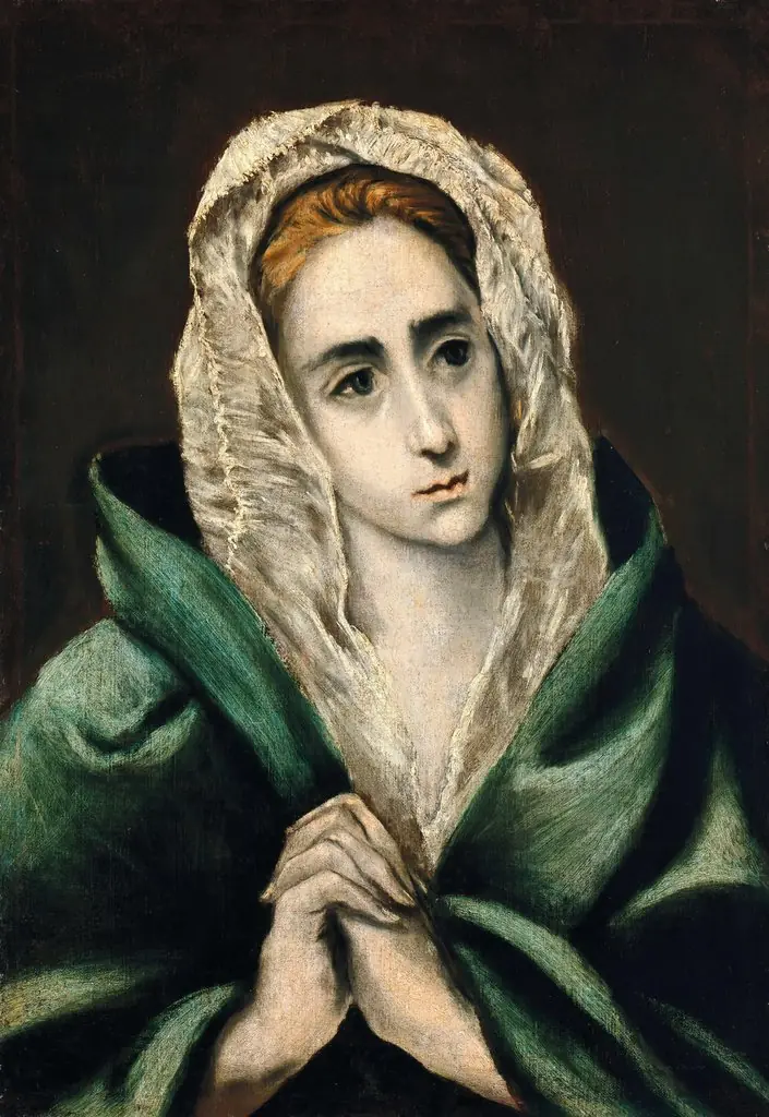 Mater Dolorosa, by El Greco