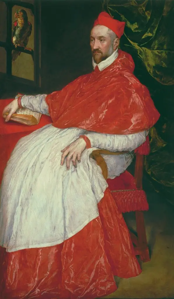 Portrait of Charles de Guise, cardinal of Lorraine, archbishop of Reims, by El Greco