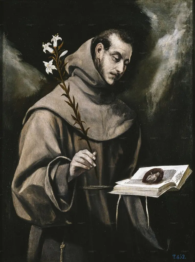 Saint Anthony of Padua, by El Greco