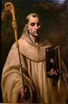 Saint Bernard, by El Greco