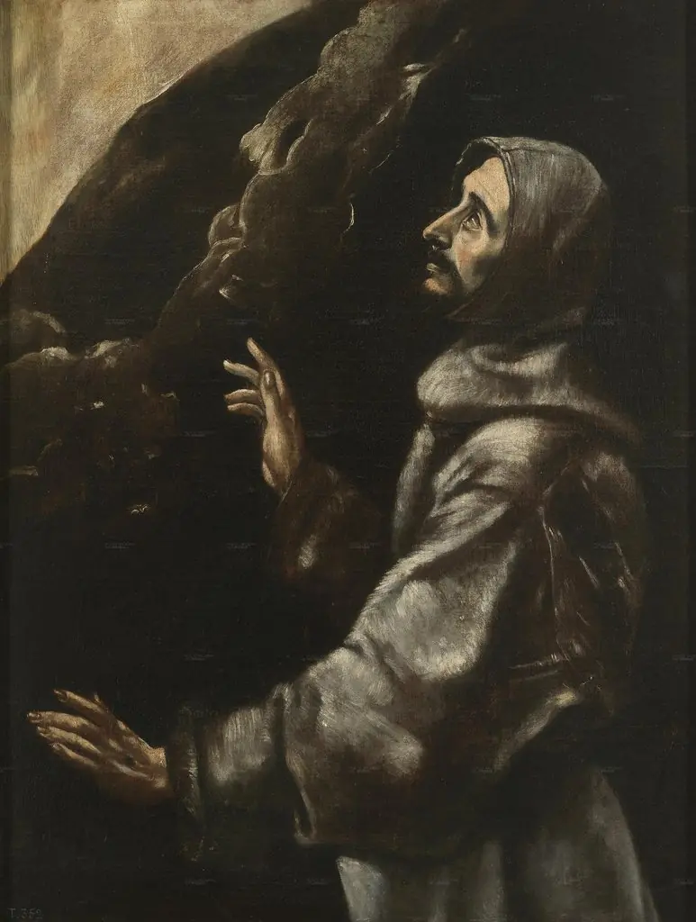 Saint Francis of Assisi in ecstasy