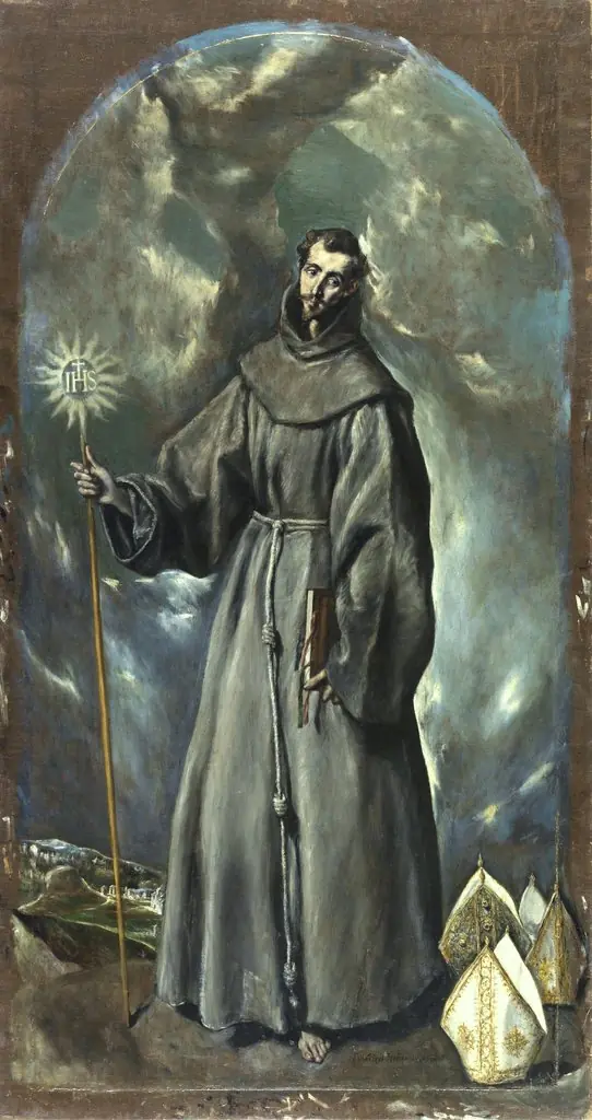 San Bernardino de Siena, by El Greco