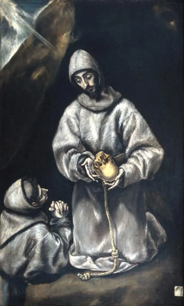 St. Francis and Brother Leo Meditating on Death