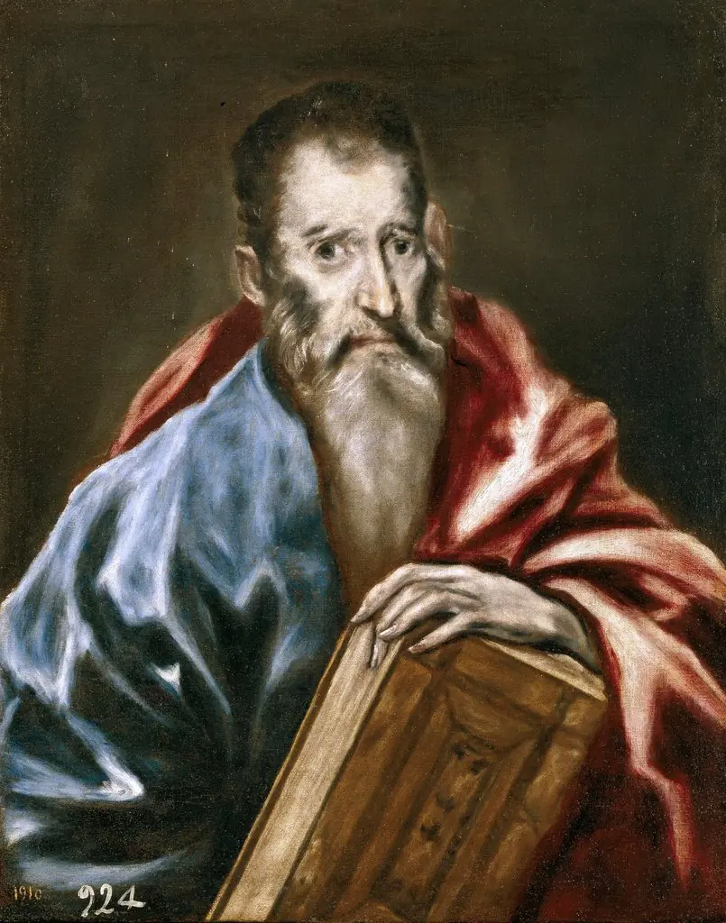 The Apostle Bartholomew (Paul), by El Greco