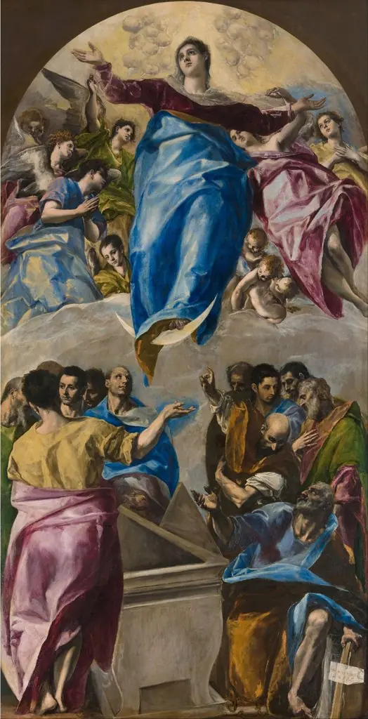 The Assumption of the Virgin, by El Greco